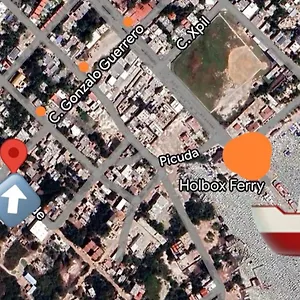 Departamentos Cerca De Ferry Holbox